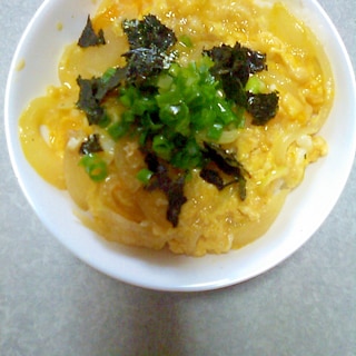 かんたん揚げ玉丼